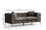 Atelier Del Sofa Como 2 Seater - Antracita